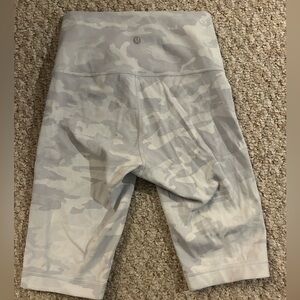 Lululemon Gray Camouflage Athletic Shorts